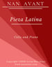 Pieza Latina for Cello and Piano